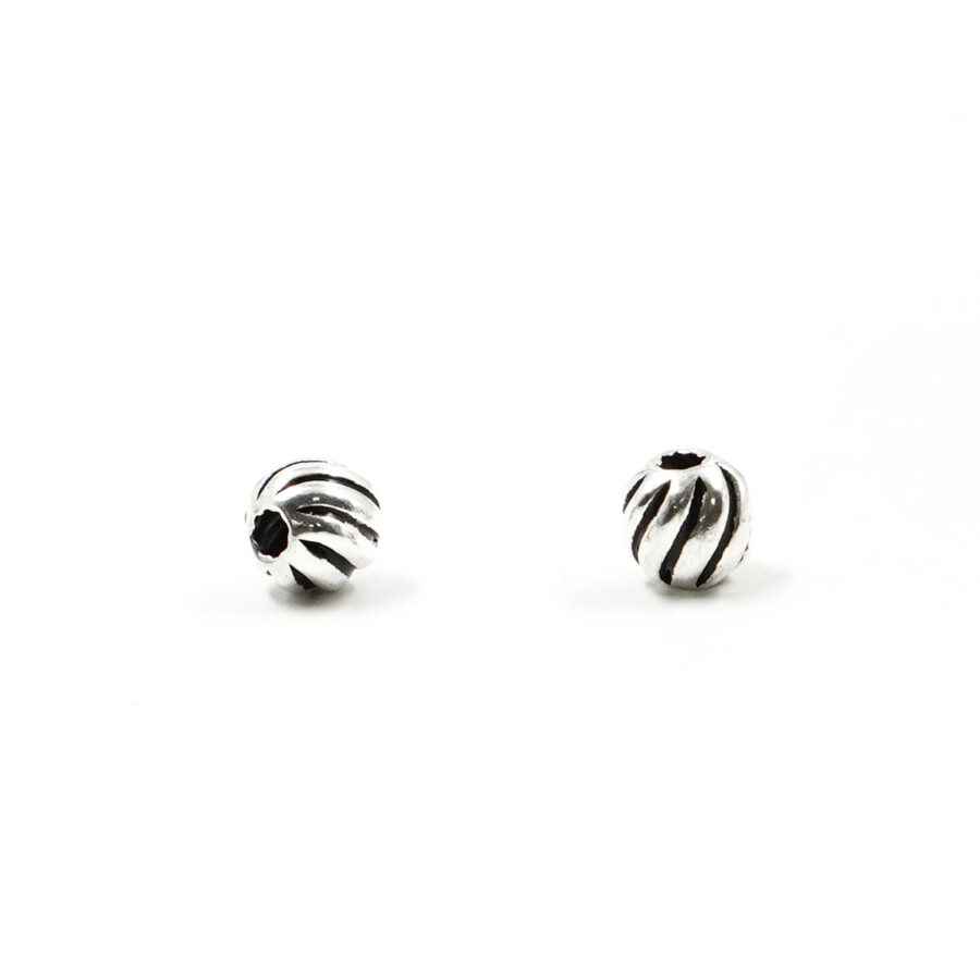 Argento 925‰ distanziatori sfere 4mm