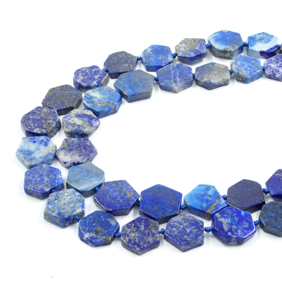 Lapis fili monete esagonali irregolari ~15x15mm