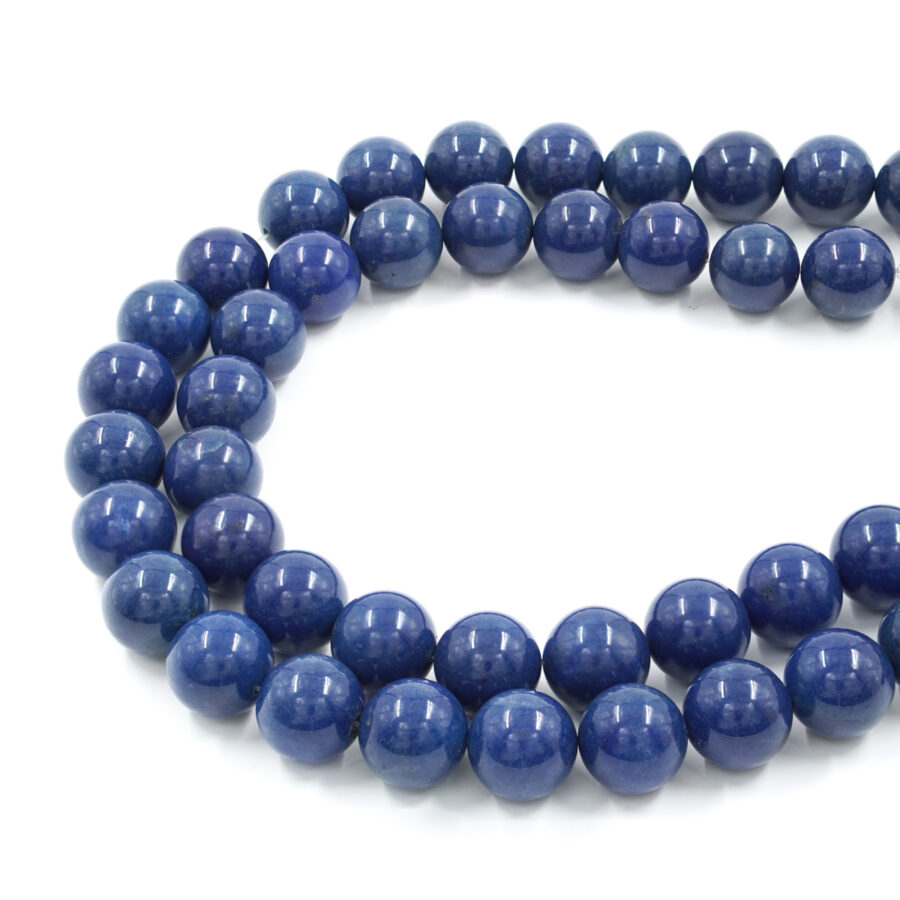 Quarzo Spugna Blu Scuro fili tondi 16mm
