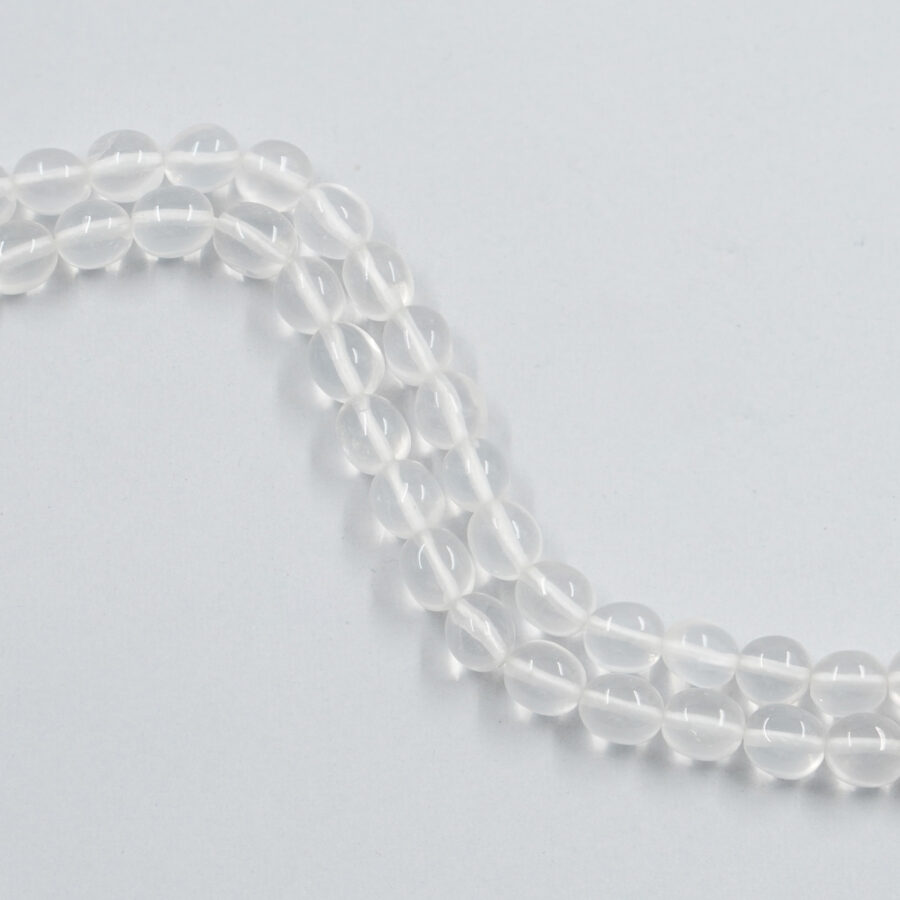 Quarzo Ialino fili sassi 10x8mm