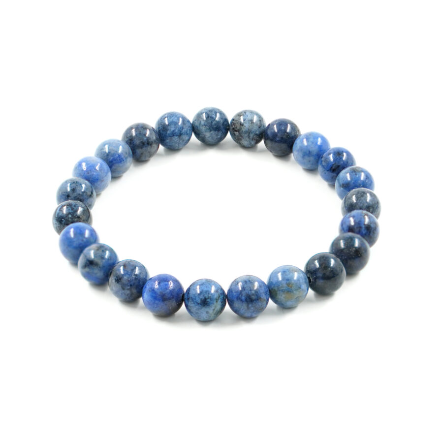 Bracciale elastico Dumortierite 8mm