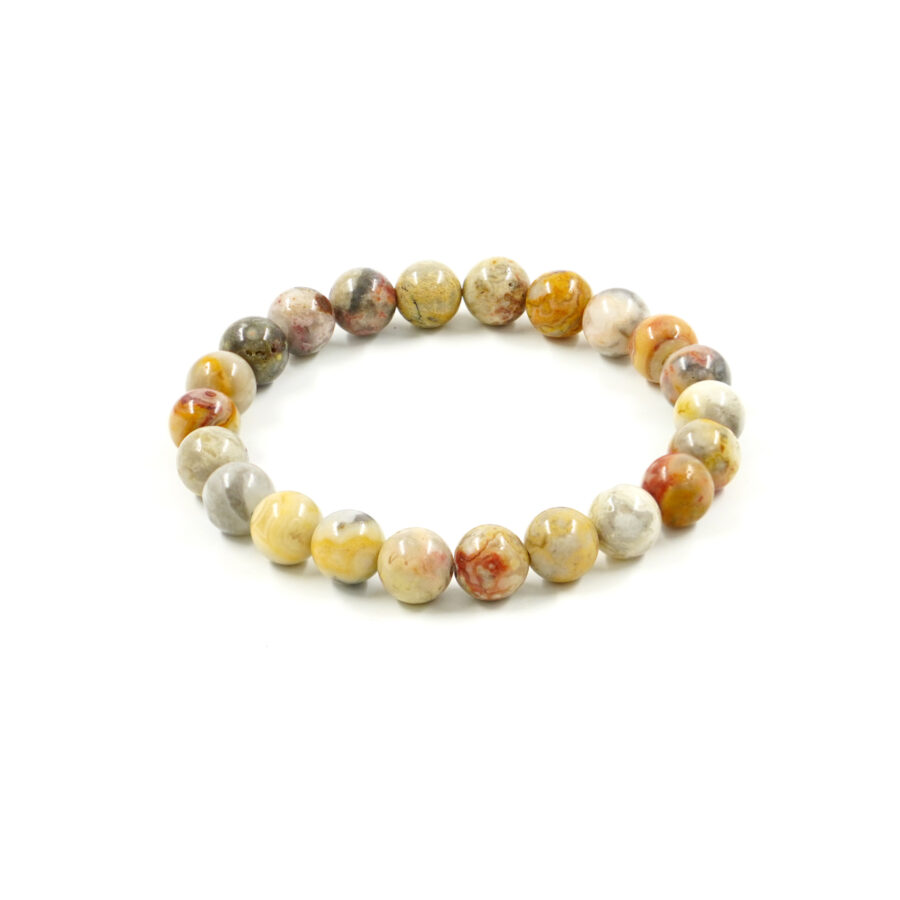 Bracciale elastico Diaspro Sky Eye 8mm
