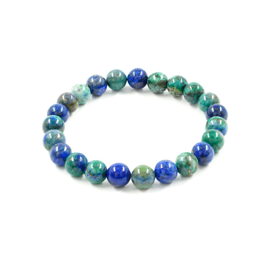Bracciale elastico Azzurrite 8mm