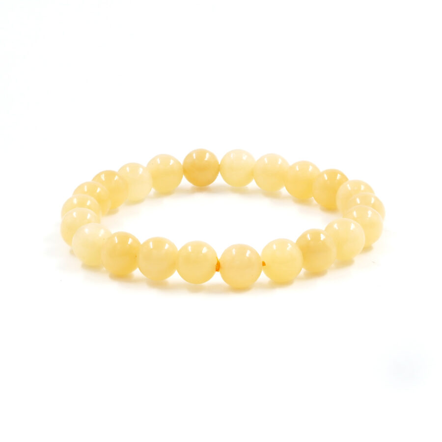 Bracciale elastico Avventurina Gialla 8mm
