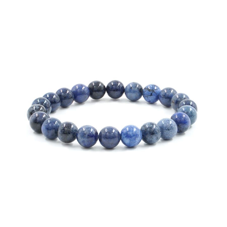 Bracciale elastico Dumortierite 6mm