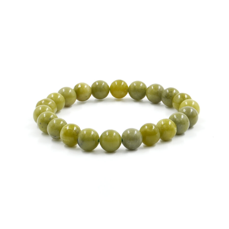 Bracciale elastico Giada Canadese 8mm