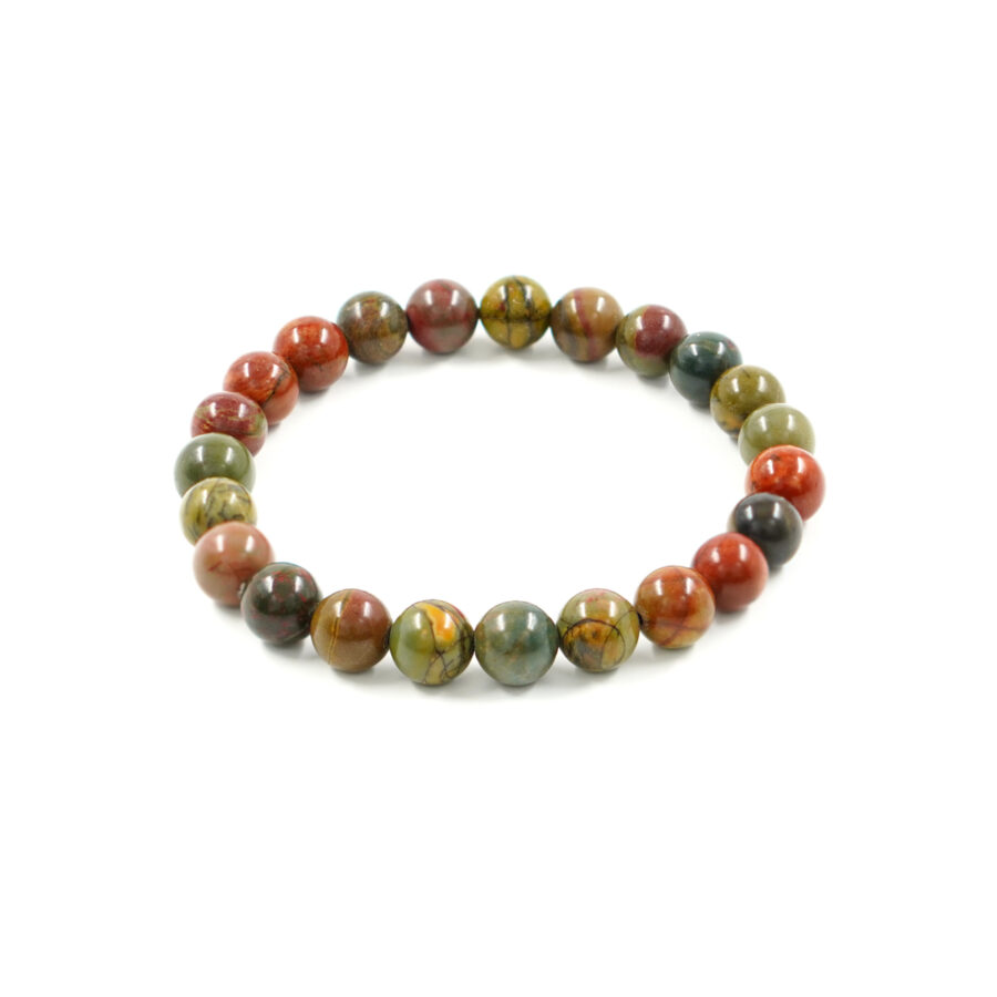 Bracciale elastico Diaspro Cherry Creek 6mm