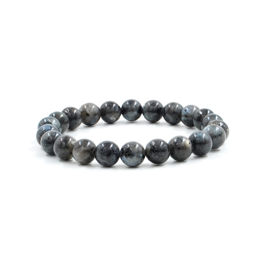 Bracciale elastico Larvikite 6mm
