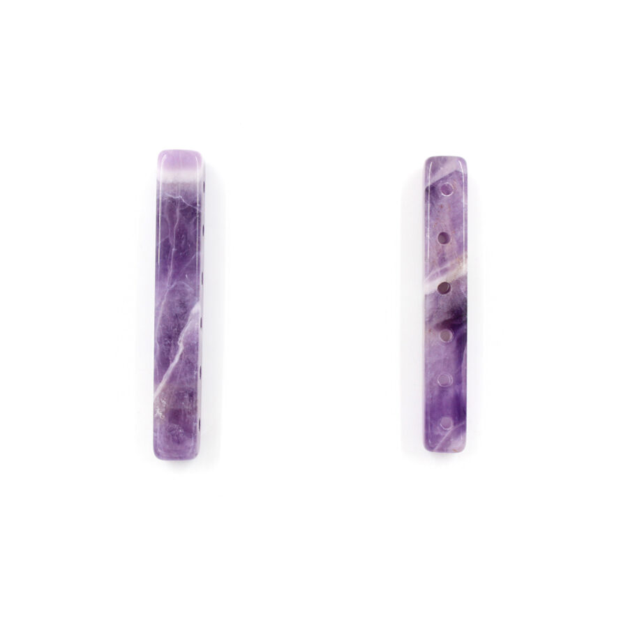 Ametista separatore rettangolare 40x6mm