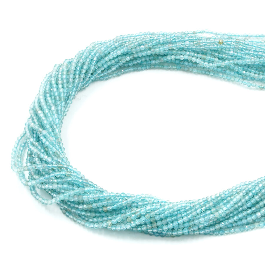 Apatite fili tondi sfaccettati 2mm