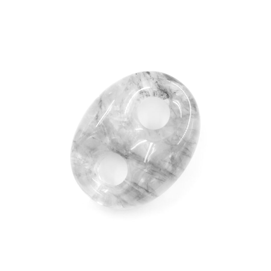 Quarzo Grigio maglia marinara 22x17mm