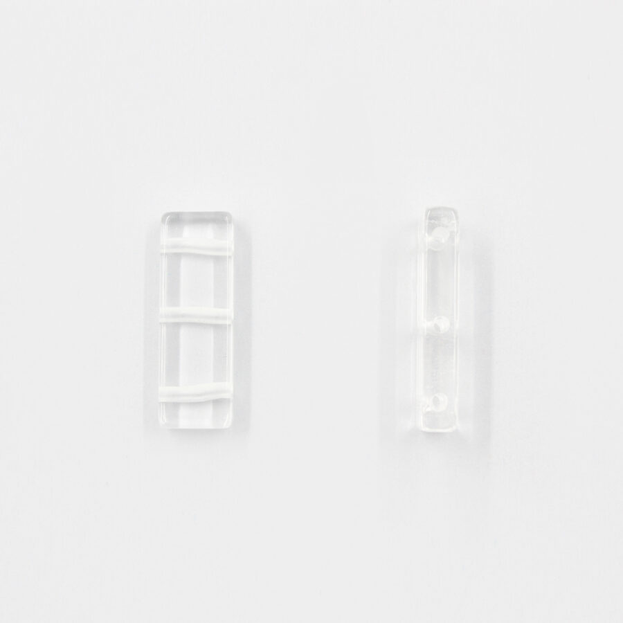 Cristallo separatore rettangolare 30x10mm