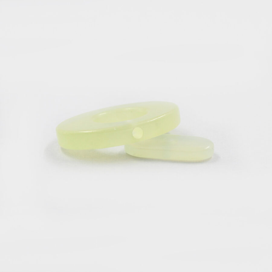 New Jade chiusura ovale 22x28mm - immagine 2
