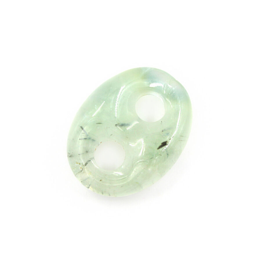 Quarzo Verde Tormalinato maglia marinara 22x17mm