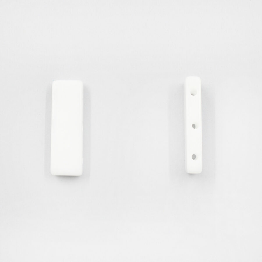 Agata Bianca separatore rettangolare 30x10mm