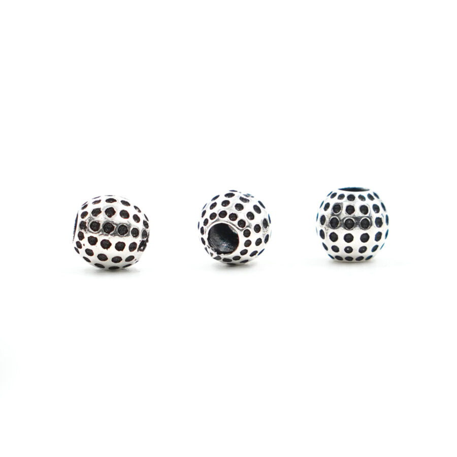Argento 925‰ distanziatori barilotto 7x7mm