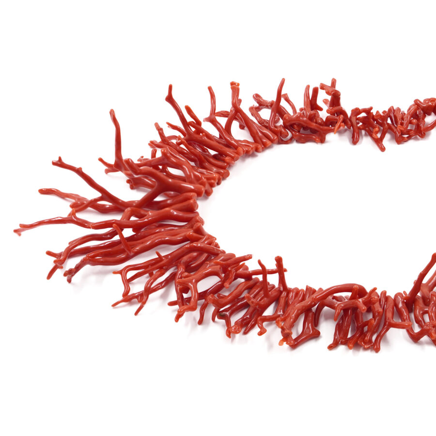 Corallo fili frange ~120,00gr – Colore Corsica