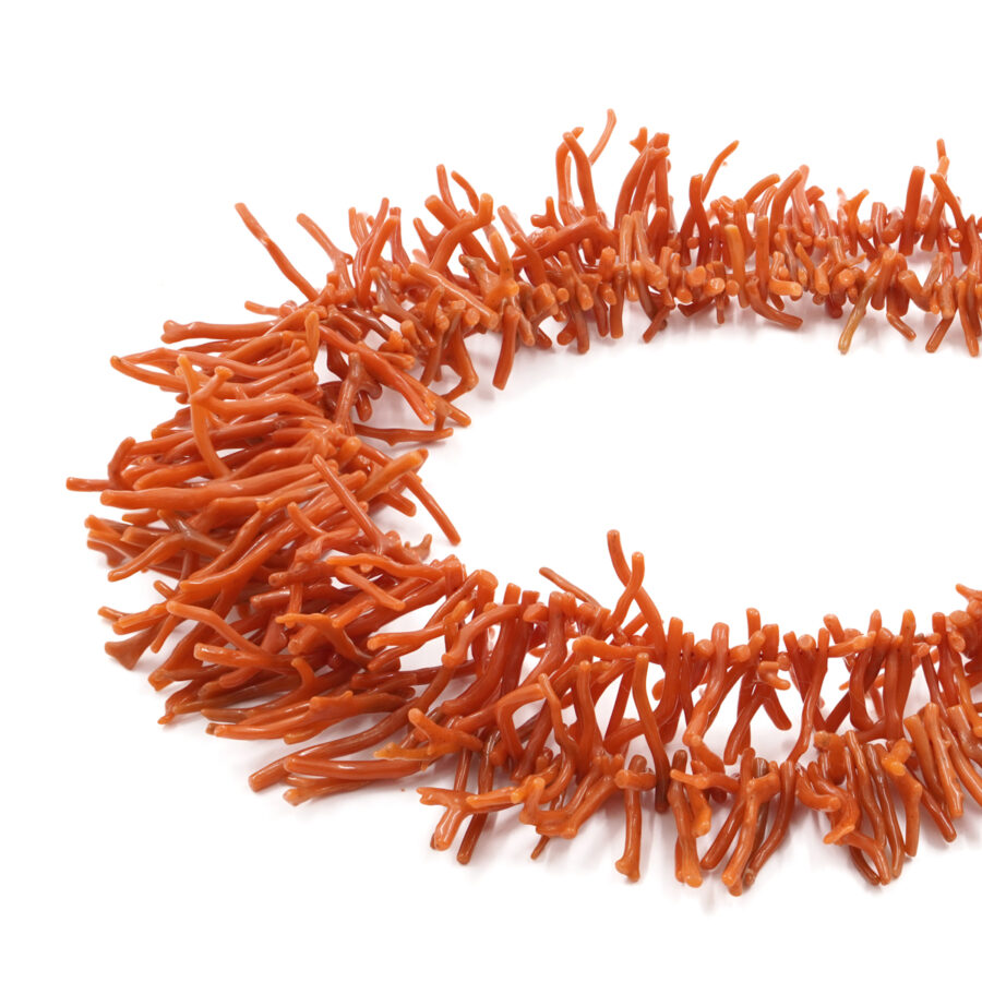 Corallo Mediterraneo Sciacca fili frange ~40,00gr