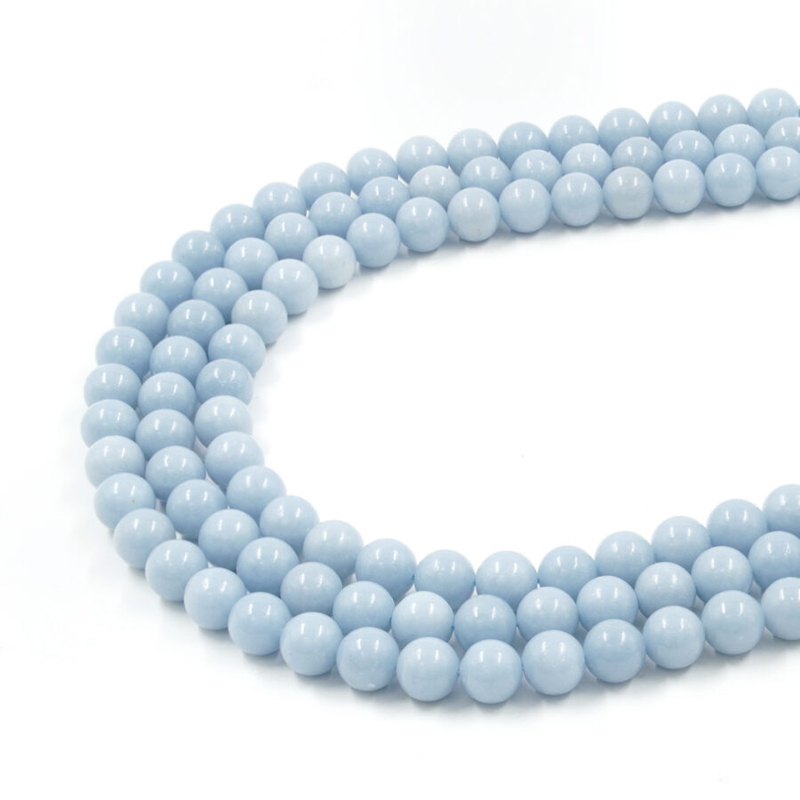 Angelite fili tondi 4mm a 10mm