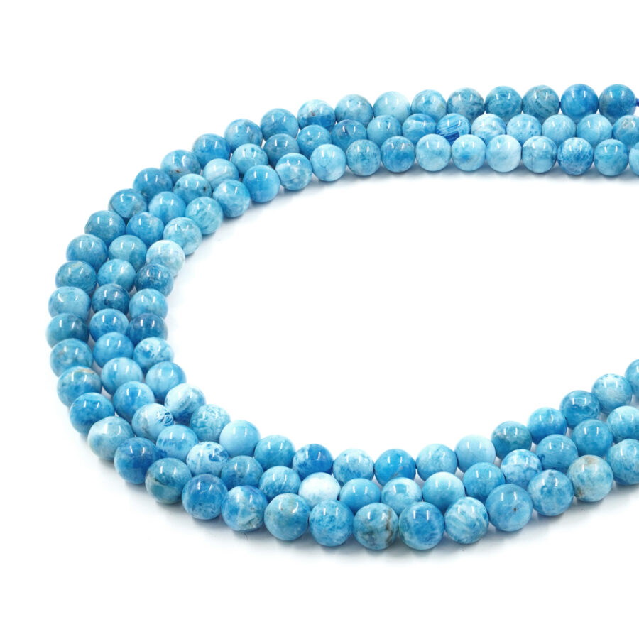 Apatite fili tondi 8mm – Colore Chiaro