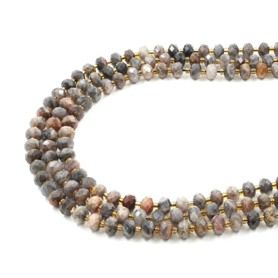 Occhio d'Aquila fili rondelle sfaccettate 8x5mm – Multicolor