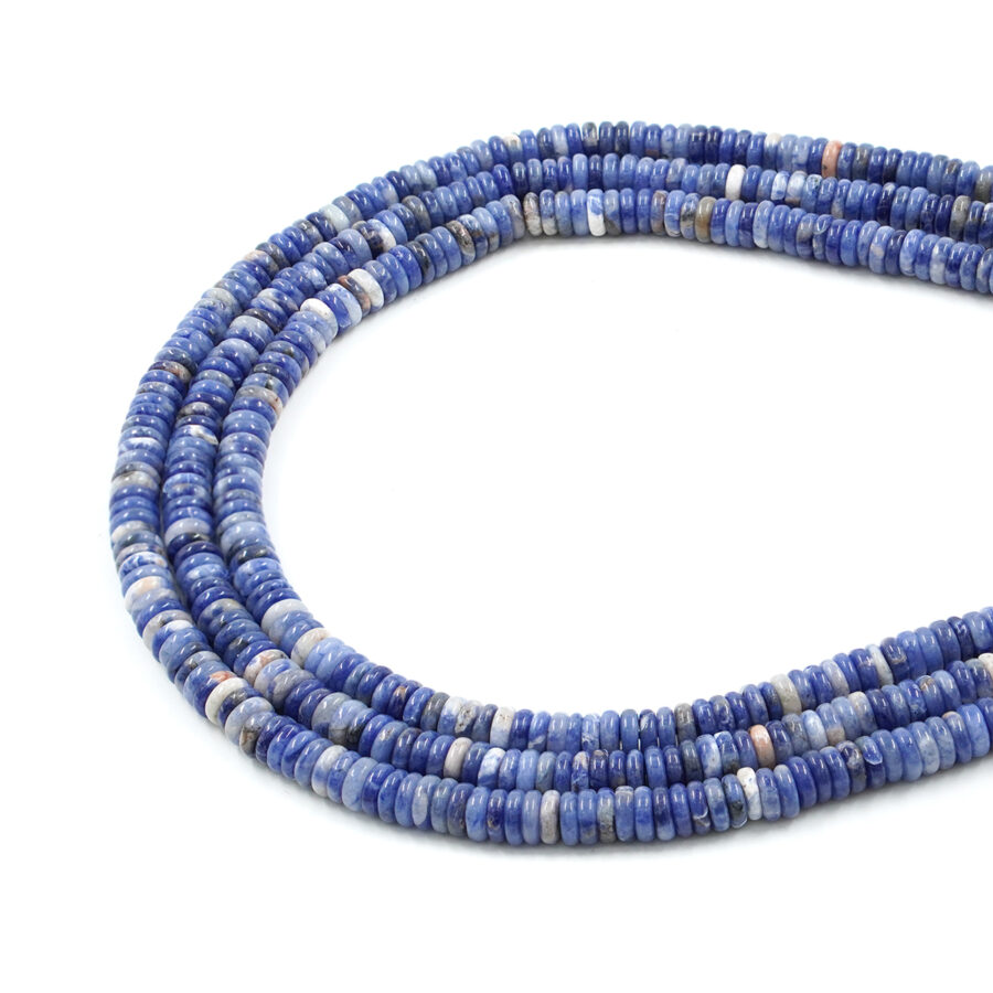 Sodalite fili rondelle 6x2mm