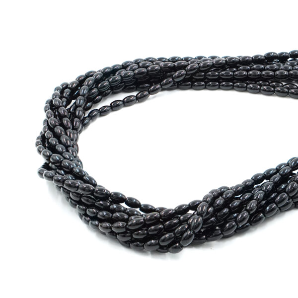 Onice fili olive 6x4mm