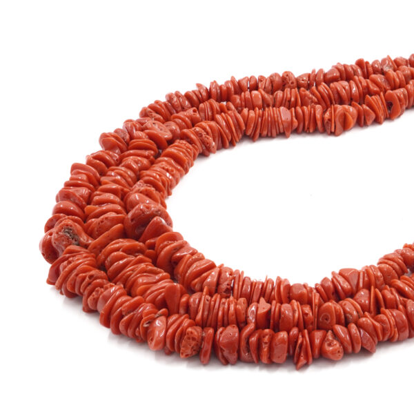 Corallo Mediterraneo fili chips  - Prima Qualità