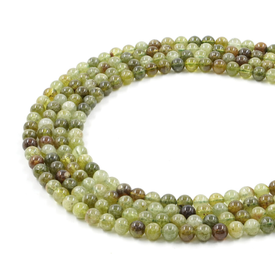 Granato Verde fili tondi 6mm a 14mm - immagine 2