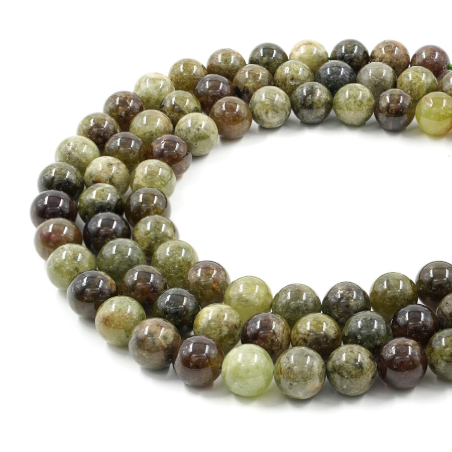 Granato Verde fili tondi 6mm a 14mm - immagine 3