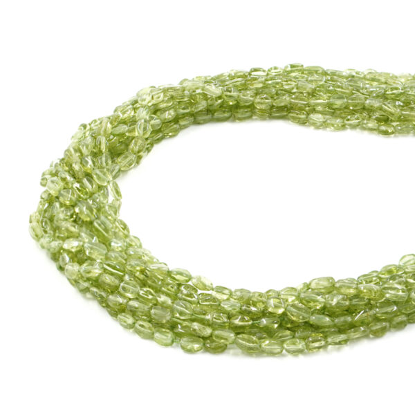 Peridoto fili sassi 6x4mm