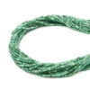Smeraldi fili cubi sfaccettati 2mm