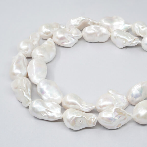 Perle d'Acqua Dolce fili barocchi con nucleo 16-18mm