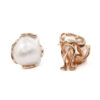 Orecchini Argento con Perla – Rosè - AOR954