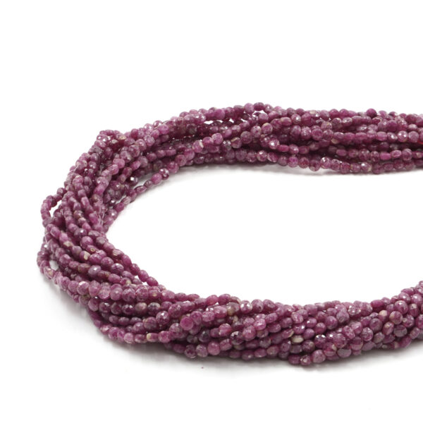 Tormalina fili monete sfaccettate 4x2mm - TORM58