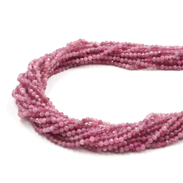 Tormalina filo tondo sfaccettate 3,5-4mm - TORM60