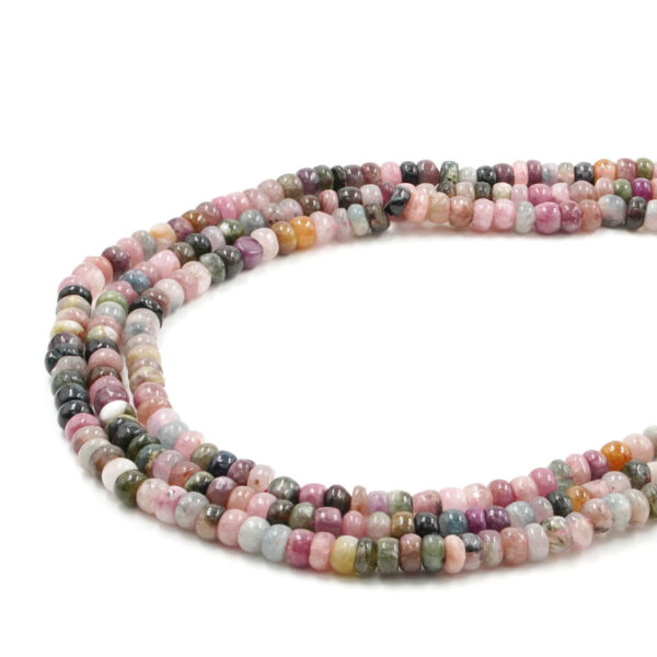 Tormalina fil rondelle irregolari 6x4mm - TORM67