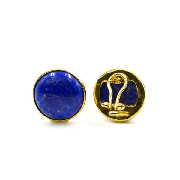 Orecchini Argento con Lapis - Dorato - AOR763