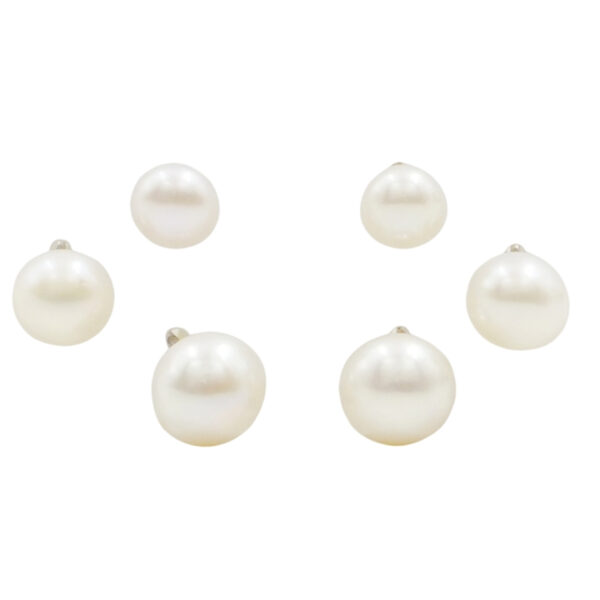 Set Orecchini Argento con perle – Rodiato - AOR959