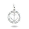 Pendente Argento Ancora – Rodiato - ARG850