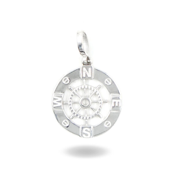 Pendente Argento Timone &ndash; Rodiato - ARG851