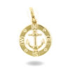 Pendente Argento Ancora – Dorato - ARG853