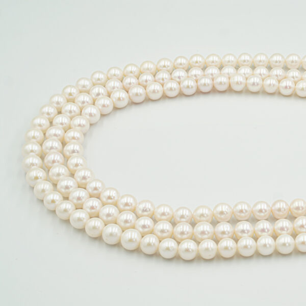 Perle Acqua Dolce fili tondi 6,5-7,5mm - FWP3004