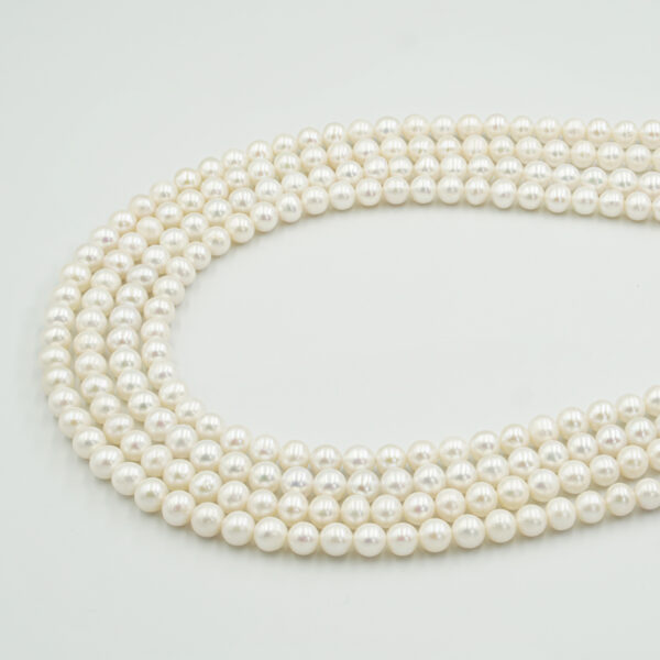 Perle Acqua Dolce fili tondi 5-5,5mm - FWP4147