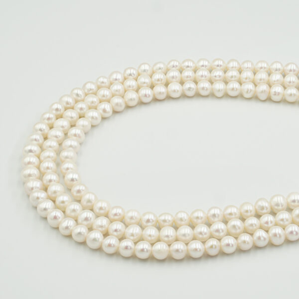 Perle Acqua Dolce fili tondi 5-5,5mm - FWP4151