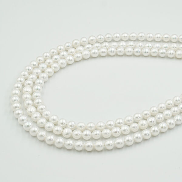 Perle Acqua Dolce fili tondi 5-5,5mm - FWP4153