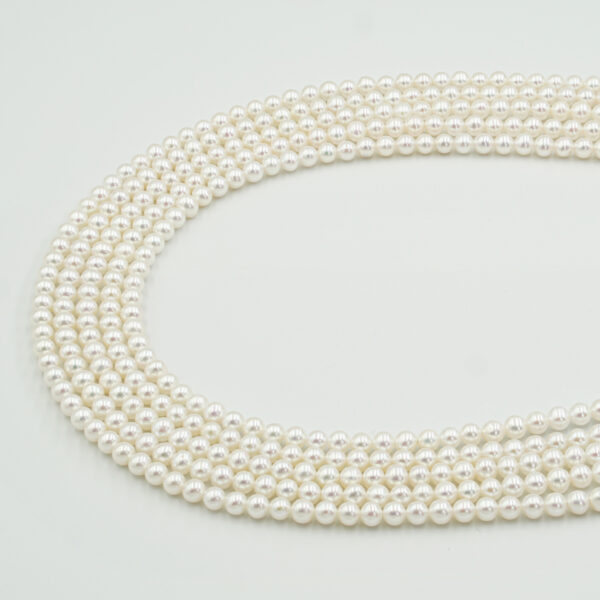 Perle Acqua Dolce fili tondi 4-4,5mm - FWP4194