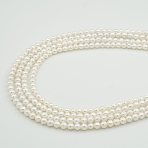 Perle Acqua Dolce fili tondi 4-4,5mm - FWP4195