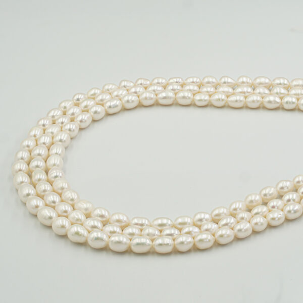 Perle Acqua Dolce fili riso 7-8mm - FWP4196