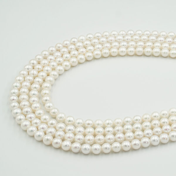 Perle Acqua Dolce fili tondi 5,5-6mm - FWP4198